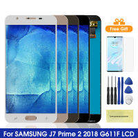 5.5 J7นายกรัฐมนตรี2หน้าจอแสดงผล,สำหรับเหมาะสำหรับ Samsung Galaxy J7นายกรัฐมนตรี2 2018 G611 G611F จอแสดงผล LCD Touch Screen Digitizer เปลี่ยน