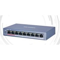 Switching Hub Hikvision 8 Port Fast Ethernet Unmanaged POE Switch DS-3E0109P-E(C)