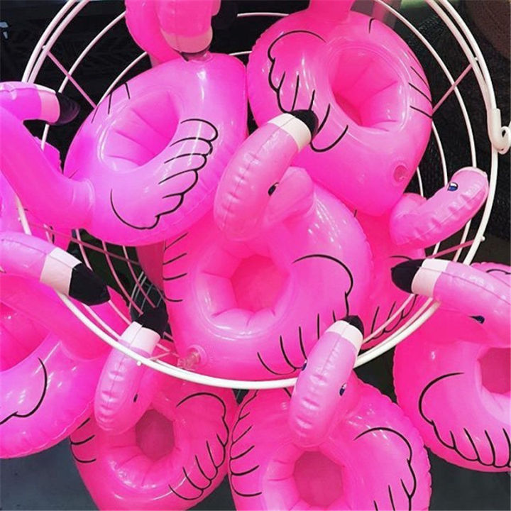 tropical-flamingo-party-decoration-float-inflatable-drink-cup-holder-garden-pool-hawaii-party-hawaiian-toy-event-party-supplies