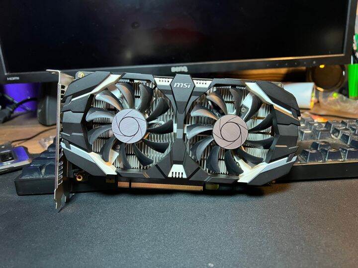 MSI gtx 1050ti 1050 ti DUAL FAN (used) | Lazada PH