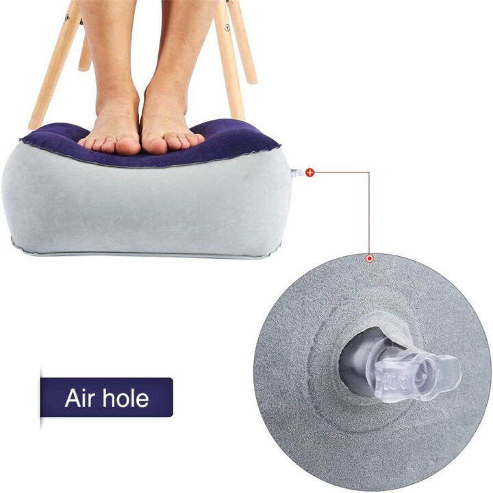 footrest-inflatable-travel-plane-inflatable-pillow-air-pillow-footrest-air-pillow