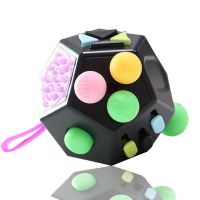 12 Sides Decompression Toy Autism Anxiety Relief Focus Kids Anti-Stress Magic Stress Fidget Toys Finger Tips Anti Irritability