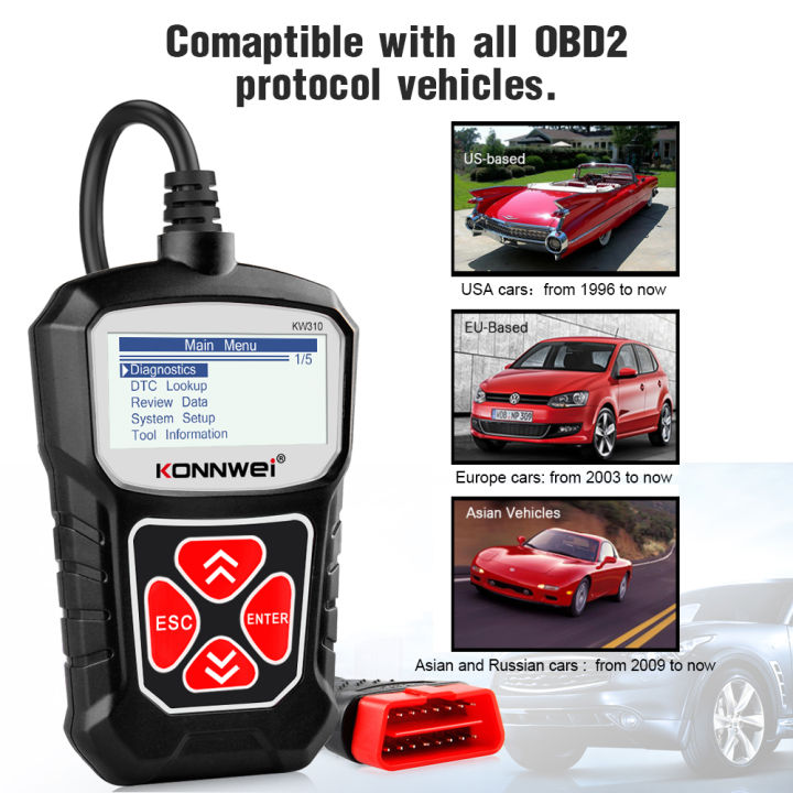 konnwei-kw310-obd2-เครื่องสแกนเนอร์สำหรับ-auto-obd-2-เครื่องสแกนเนอร์รถยนต์เครื่องมือวินิจฉัยเครื่องสแกนเนอร์รถยนต์เครื่องมือ-pk-elm327