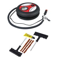 new prodects coming 12V Portable Air Compressor Wheel 260Psi Tyre Inflator Pump Car Auxiliary Tools Tire Inflation Pump With Tire Repair Tool