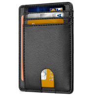 ID Card Case Bank Card Wallets For Men Women Durable Money Clip PU Leather Wallet Credit Card Holder
