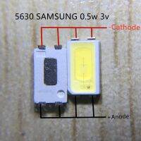 500ชิ้นสำหรับไฟแบคไลท์ Samsung 0.5W 3V 5630แสงไฟ Lcd สีขาวเย็นสำหรับ Spbwh1532s1zvc1bib ทีวีโทรทัศน์และการใช้งาน