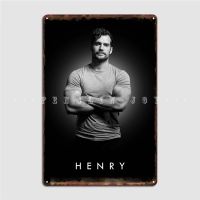 Wanghuilishop Ultra Cool Henry Cavitl โปสเตอร์โลหะแผ่นตกแต่งผนังผับโรงรถผนังภาพจิตรกรรมฝาผนังออกแบบดีบุกป้าย Poster