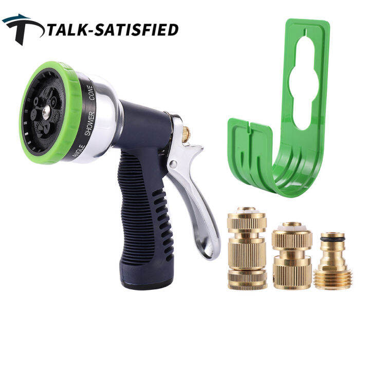 Adjustable 9 Function High Pressure Water nozzle kit With Quick