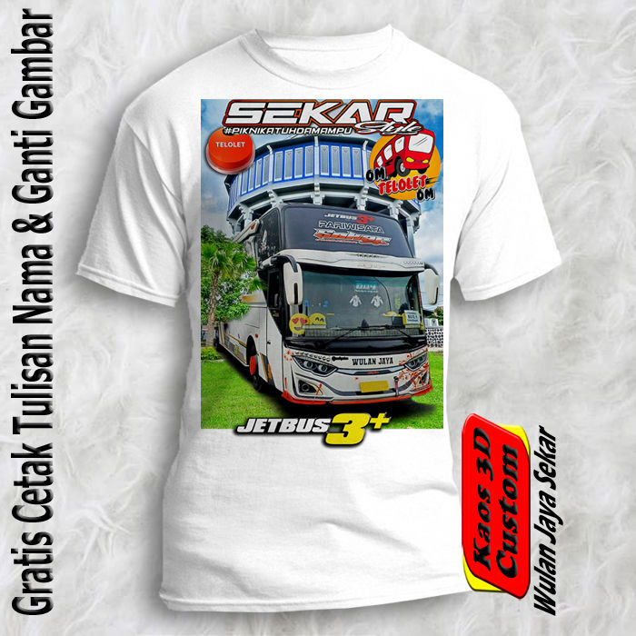 Kaos Bus Pariwisata: Lebih dari Sekedar Atasan, Sebuah Identitas dan Cerminan Profesionalisme