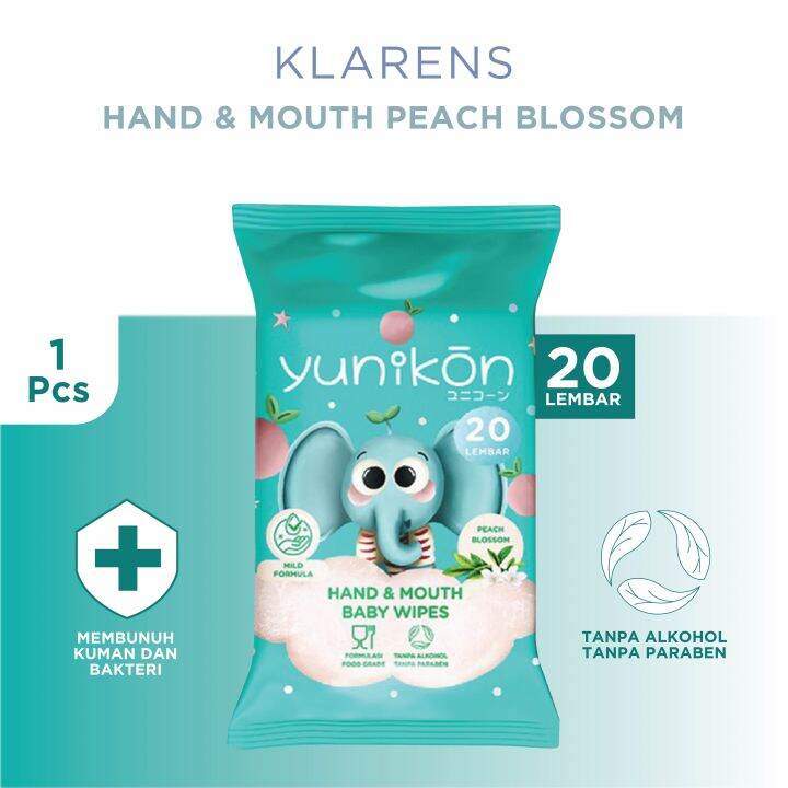 Baby Wipes Yunikon Antibacterial Wipes 20's Lazada Indonesia