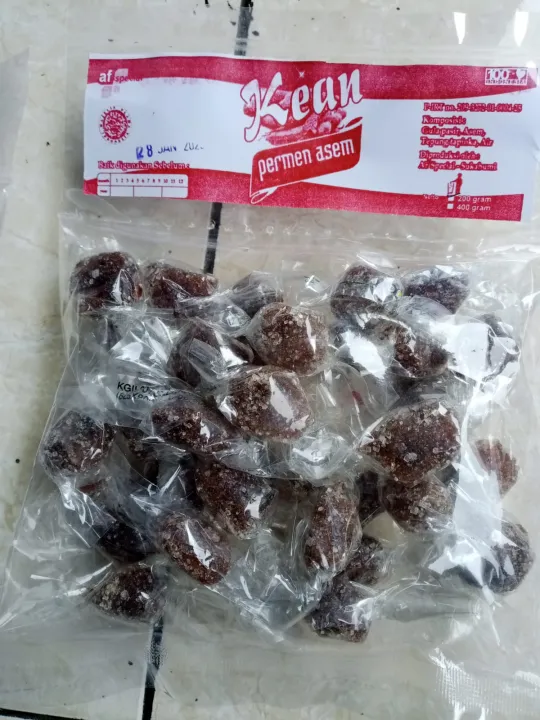 Permen Asam Jawa Asli Berat 1 Kg, Permen Asam Jawa asli, Permen Asam ...