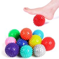 ✜ PVC Spiky Massage Ball Trigger Point Fitness Hand Foot Pain Relief Massage Leg Plantar Fasciitis Reliever 7cm Hedgehog Balls