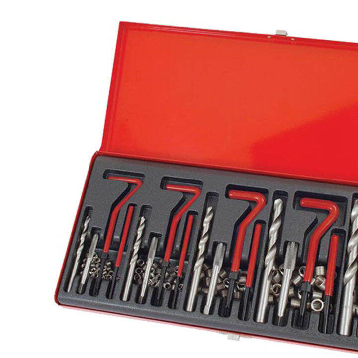 Threaded Repair Insert Set Rethreading Damaged Thread Tapping Tools for