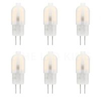 [Super bright bulb] 6X หรี่แสงได้12V/220V Mini G4 G9หลอดไฟ LED 4W 6W 10W AC DC โคมระย้าเปลี่ยนหลอดฮาโลเจน Lampada Bombilla Ampoule