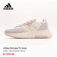 【รูปแบบต่าง ๆ】adidas ไลฟ์สไตล์ รองเท้า Retropy F2 สีเทา 3 กิจกรรม ใช้งบน้อยซื้อรองเท้าที่มีคุณภาพสูง