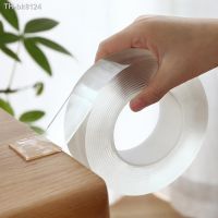 ✳✣ 1M/2M/3M/5M Nano Nano Double Sided Tape Transparent NoTrace Waterproof Adhesive Tape Cleanable Home Gekkotape