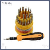 [Veli Shy] เครื่องมือมือ31ไขควง Pcs,ชุดเซตลิปสติกแบบผสมเล็กอเนกประสงค์ซ่อมแซม