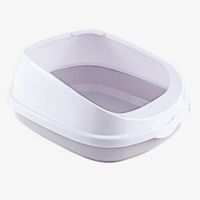 Cat Litter Box Pet Toilet Bedpan Anti Splash Cat Dog Tray with Scoop Kitten Dog Clean Toilette Home Plastic Cats Sand Box