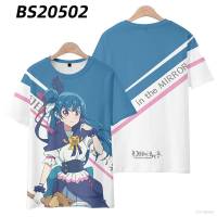 Tsushima Yoshiko Cosplay Tshirt Yohane the Parhelion: Sunshine in the Mirror Short Sleeve 3D Shirt Unisex Tee Plus Size