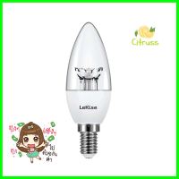 หลอด LED LEKISE C35 CANDLE STAR 4 วัตต์ WARMWHITE E14LED CANDLE BULB LEKISE C35 CANDLE STAR 4W WARMWHITE E14 **ด่วน ของมีจำนวนจำกัด**