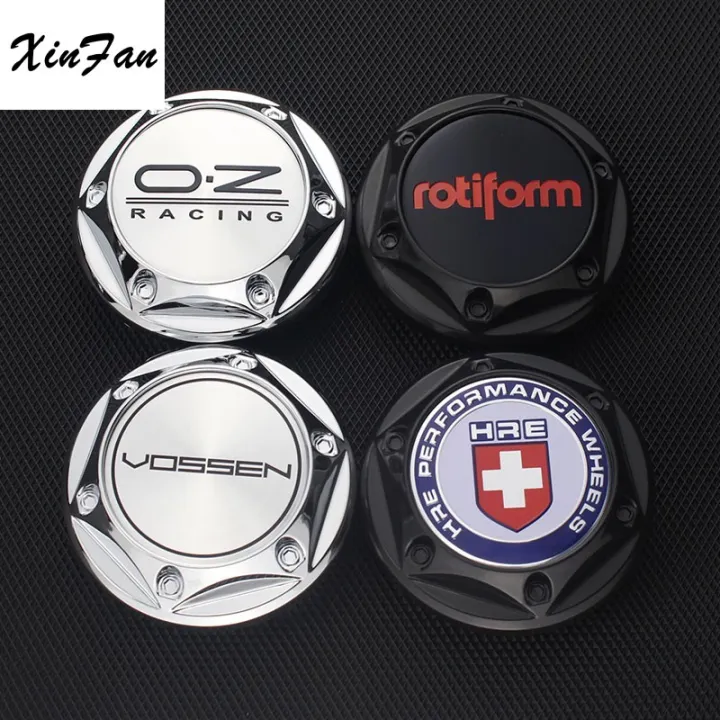 XINFAN 4pcs vossen center caps for rim 68mm OD/61.5mm ID rotiform ...