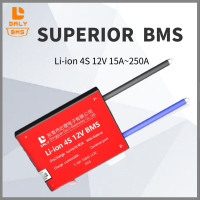 Daly Hardware BMS 18650 Lithium Li-ion 4S Bms 12V 15A~250A Common Port with Balance for Solar Energy Battery Bms