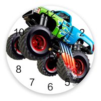 ✹ Truck Car Cartoon 3D Wall Clock Modern Design Brief Living Room Decoration Kitchen Clock Art Wall Watch Home Decor