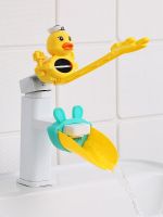 High efficiency Original Baby Faucet Extender Childrens Cartoon Washing Hand Extender Silicone Sink Water Diversion Artifact for Children