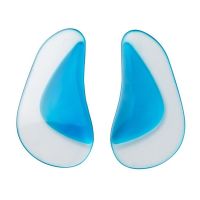 ✗ 1Pair Orthopedic Arch Orthotic Support Insole Foot Plate Flatfoot Corrector Shoe Cushion Foot Care Insert Insoles Silicone Gel