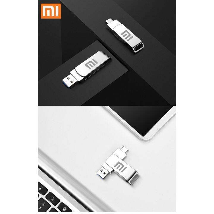 จัดส่งฟรี-cod-xiaomi-เพ็นไดรฟ์โลหะ-otg-ดั้งเดิม-512g-256gb-128g-64g-32g-16g-8g-type-c-usb-type-c-คู่