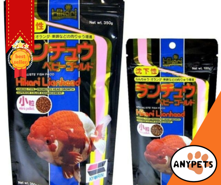 Hikari Lionhead Goldfish 100g Lazada PH