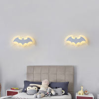 Bat creative Wall lamps living room bedroom bedside lamp aisle lights staircase lights cartoon children room wall lights