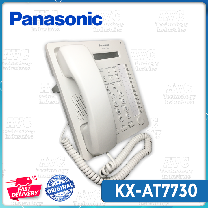 Panasonic Analogue Proprietary Phone With Speakerphone KX-T7730X-B , KX ...