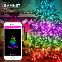 LED Fairy Light Christmas Decoration String Lights APP Inligent Control Garland 5M10M New Year Home Decor Holiday Light