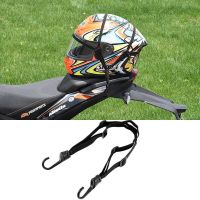 Motorcycle Luggage Strap Moto Helmet Gears Fixed Elastic Buckle Rope High-Strength Retractable Protective Universal 60cm