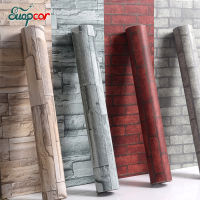 Self-Adhesive Brick Wallpaper PVC Waterproof Moistureproof Wall Decoration Bedroom Living Room Background Renovation Stickers