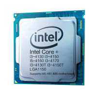 In Core i3-4130 i3-4150 i3-4160 i3-4170 i3-4130T i3-4150t LGA1150 CPU เมนบอร์ด H81 B85 เดสก์ท็อปเมนบอร์ด CPU
