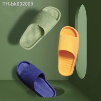 ¤▥ 2023 Summer Slippers Flip Flops Women Indoor Home Mute Shoes EVA Soft-soled Shoes Cloud Slides Couple Non-slip Casual Sandals