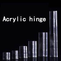 10Pcs Acrylic Hinge Transparent Plastic Folding Hinges Durable Clear Tools Cabinet Hardware Furniture Door Hinges