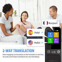 T16 AI Voice Real Time Translator Machine 138 หลายภาษาออนไลน์บันทึกเสียง 3.1 นิ้วหน้าจอขนาดใหญ่แบบพกพาออฟไลน์ Tradutor