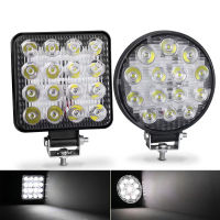 4X Led Light Bar Worklight 48W 16 LED Offroad Work Light 12V Fog Lamp For 4x4 LED SUV A Bar Tractor Headlight Bulbs Spotlight