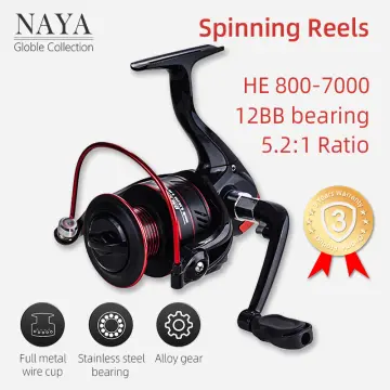 Sougayilang Spinning Fishing Reel Carp Reel with Rear Drag Freshwater or Saltwater  5000 6000 Series