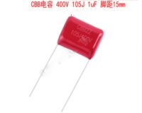 ❁❐ 10PCS/LOT New Original CBB capacitance 400V 105J 1uF Feet from 15mm