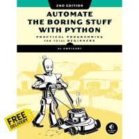 Enjoy a Happy Life ! &amp;gt;&amp;gt;&amp;gt; Automate the Boring Stuff with Python : Practical Programming for Total Beginners (2nd) (ใหม่) หนังสือภาษาอังกฤษพร้อมส่ง
