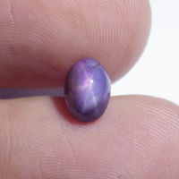 พลอย สตาร์ แซฟไฟร์ ดิบ ธรรมชาติ แท้ ( Unheated Natural Purple Pink Star Sapphire ) หนัก 1.90 กะรัต