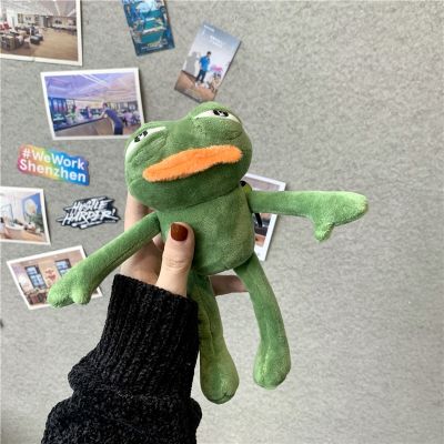 Cute Frog Plush Doll For Apple Airpods 2 1 Cover Funny Cartoon Earphone Case Charging Box Silicone Cases For Air pods Fuzzy Capa Wireless Earbuds Acce