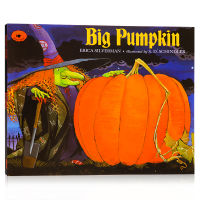 Big pumpkin English original picture book Halloween theme fun picture book childrens English Enlightenment picture story book bedtime reading