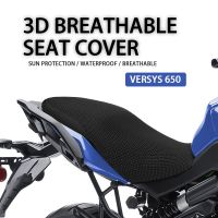 Motorcycle Breathable Seat Cushion Cover Insulation Seat Cover Protector For Kawasaki Versys 650 Versys650 KLE650 Accessories