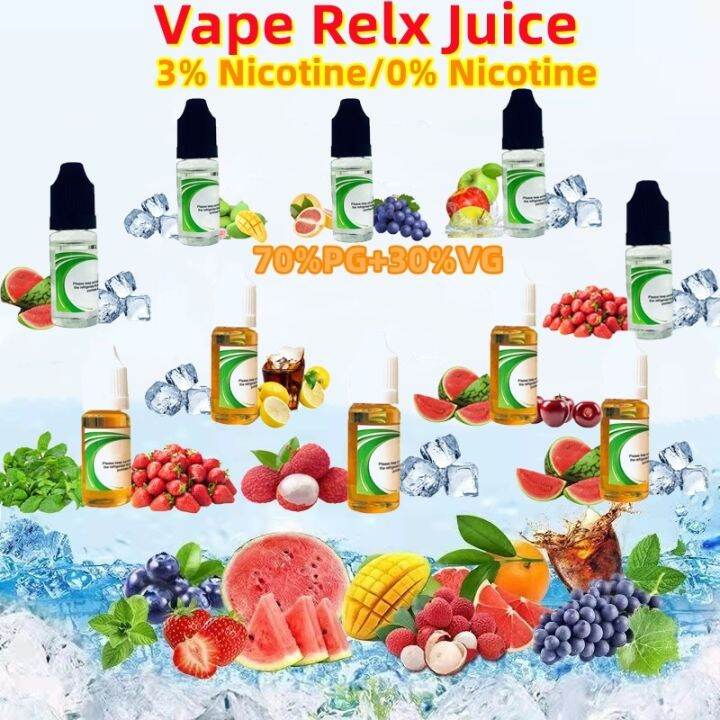 Vape Relx Juice 10ML 3 0 Nicotine for Relx Infinity/Shift /Elite/Zalan