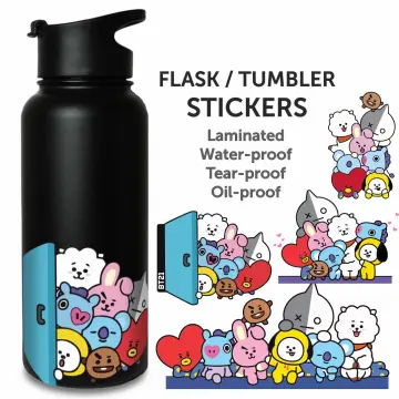 Bt21 handle hot sale thermos